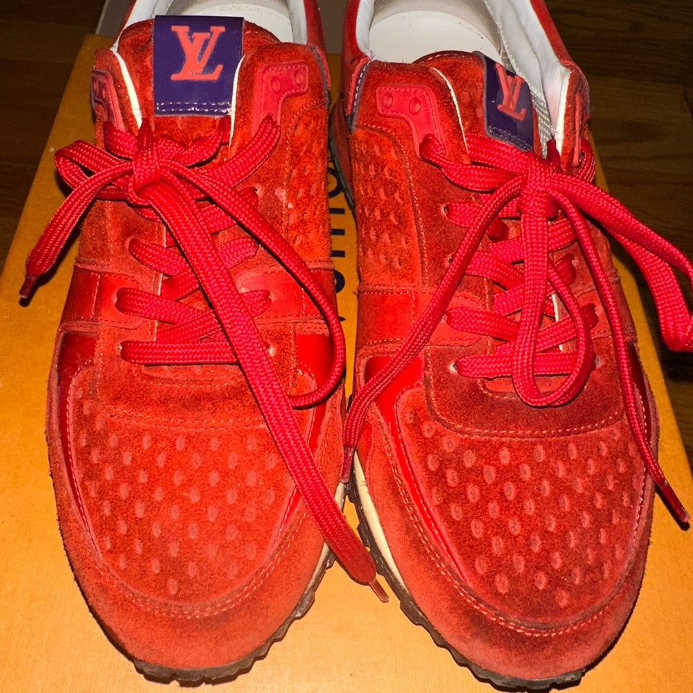 Louis Vuitton Vibrant Red Women’s Sneakers